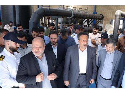 تخصیص فوری ۵۰ میلیارد تومان برای تصفیه‌خانه شهید کشتکار آبادان