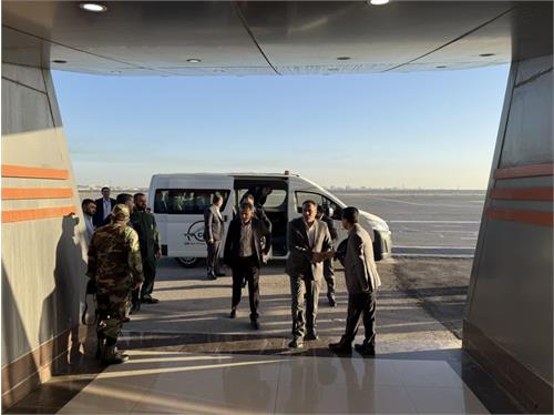 حضور مهندس امینی، مدیرعامل شرکت مهندسی آب و فاضلاب کشور در خوزستان