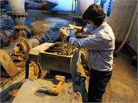 انجام سرویس دوره‌ای تلمبه‌خانه‌ها و ایستگاه‌های پمپاژ آبفا منطقه آبادان